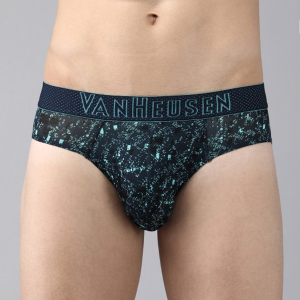 Men Printed Swift Dry 4-Way Stretch AIR Active Briefs 8905325597315