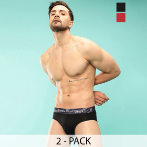 Pack Of 2 Cotton Basic Brief JBF063C02S