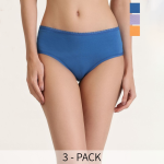 Women Pack of 3 Mid Rise Basic Briefs