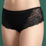 Pack of 2 Mid-Rise Laced Hipster Briefs