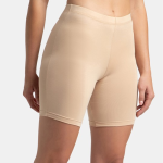 High Coverage Super Combed Cotton Concealed Waistband Stretch Shorties