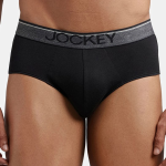 Super Combed Cotton Solid Brief with Ultrasoft Waistband-8037