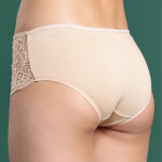 Pack of 2 Mid-Rise Laced Hipster Briefs