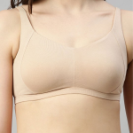 Intellifresh Eco-Antimicrobial Cotton Minimizer Bra