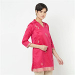 Pink Embroidered Tunic