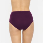 Women Pack of 3 Assorted Solid Antibacterial Briefs