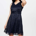 Women Textured Empire Dress