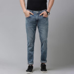 Men Blue Slim Fit Heavy Fade Stretchable Jeans