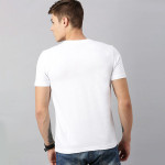 Men White Batman Printed Pure Cotton T-shirt