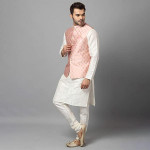 Men Blue Printed Dhoti