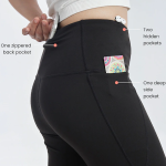 Women Black Super Stretchy & High Waisted The Ultimate Leggings