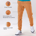 Men's Slim Fit Cotton Blend Track Pant